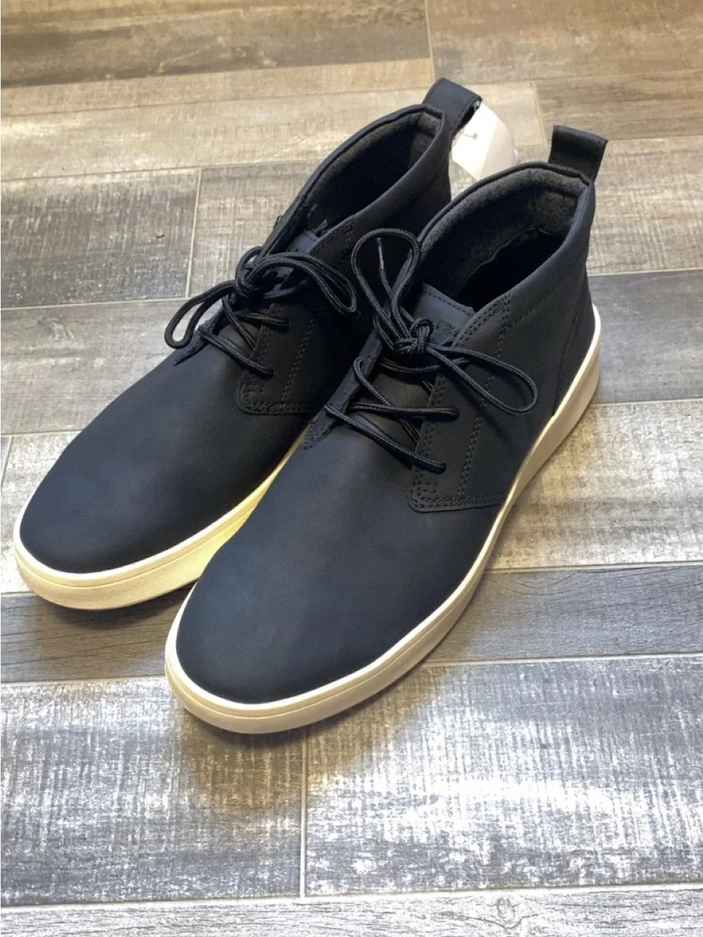 Izod Black Chukka Boots Size 10